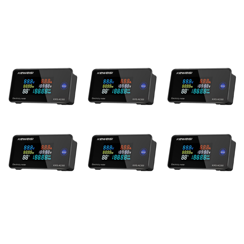 Keweisi,Kws-Ac300 Voltmeter Ac 50-300V 45-65Hz 0-10A Detector A 4712751239108