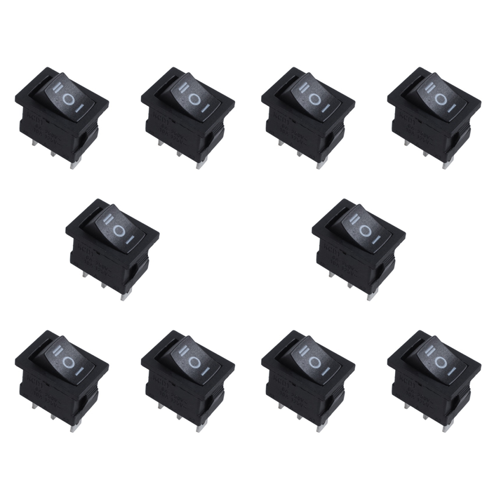 Spdt 3 Position Snap In Boat Rocker Switch Ac 250V/6A 125V/10A 4712751256983