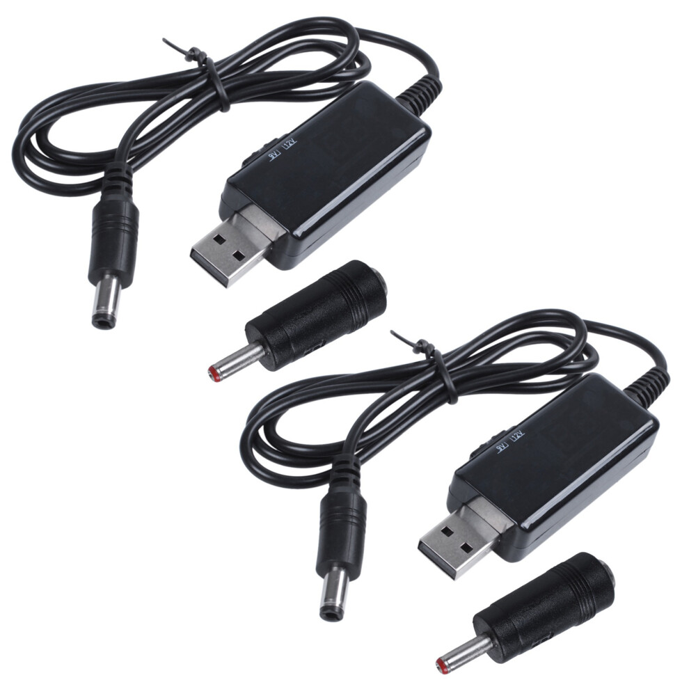 Usb Boost Cable 5V Step Up To 9V 12V Adjustable Voltage Converter 4712751279722