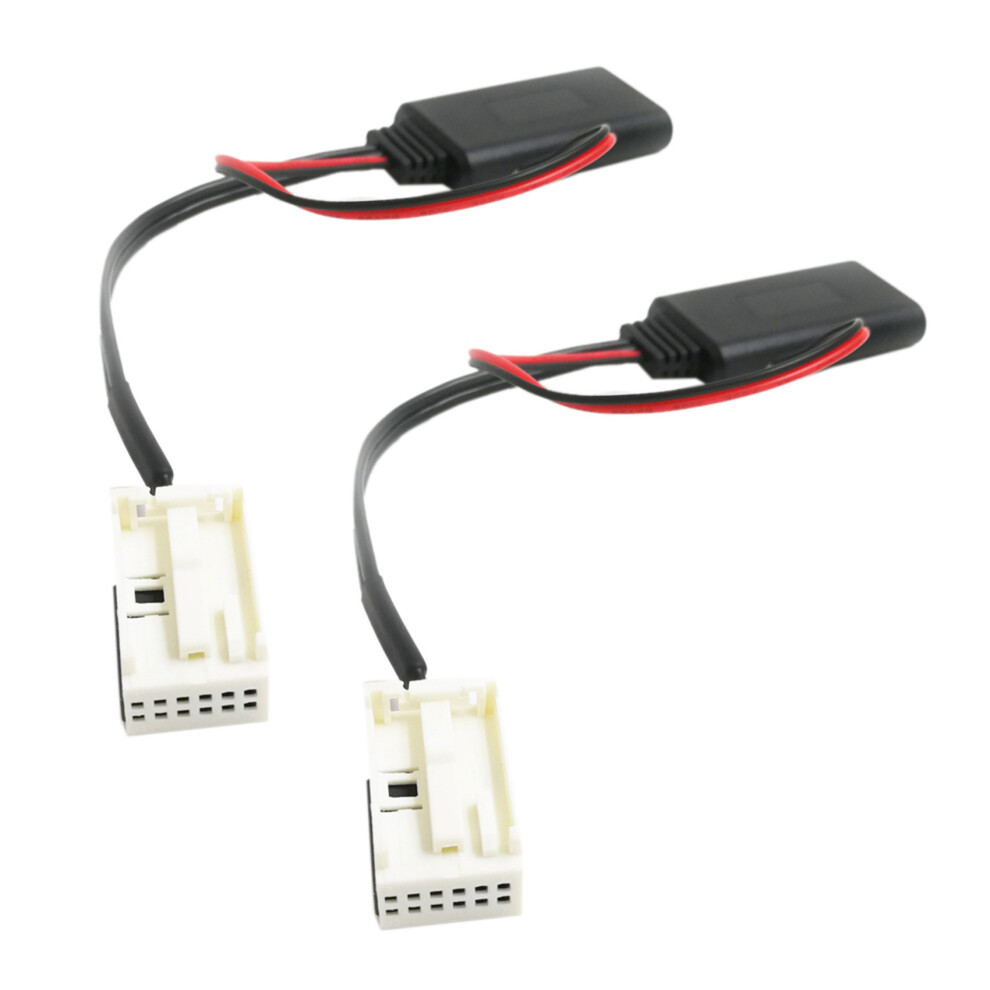 2X Car Bluetooth Module Wireless Radio Aux-In Audio Adapter 4712751240876