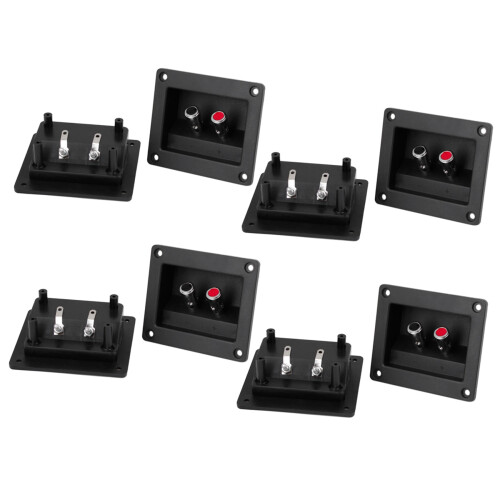 2pcs Speaker Box Push Spring Type Binding Post Terminal Connector