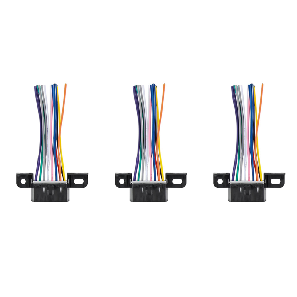 3X 16 Pin J1962f Obd2 Female To Male Diy Fixed Harness Adapter 4712751241057