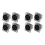 XLR Female Jack 3 Pin - Panel Mount Jacks D Series Size XLR-F -4 PACK 1
