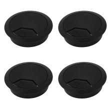 60mm Computer Desk Table Grommet Cable Port Wire Hole Cover 3 Pcs