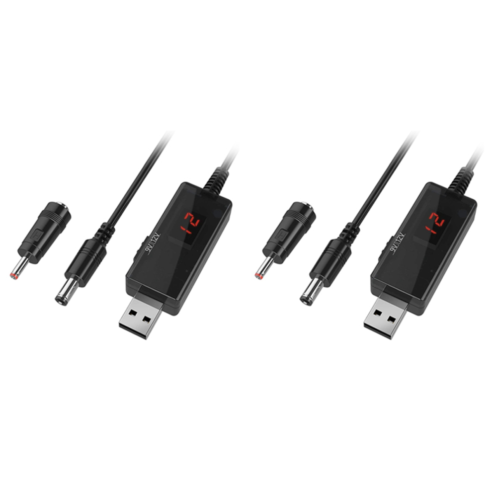Usb Cable Dc 5V Boost To 9V 12V Voltage Converter Power Line 4712751239344