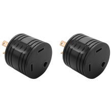 RV Generator Adapter 3- 30A Male To 30A Power Plug 125V RV Plug