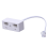 RJ11 Plug to Dual UK BT Telephone Socket Convertor 2
