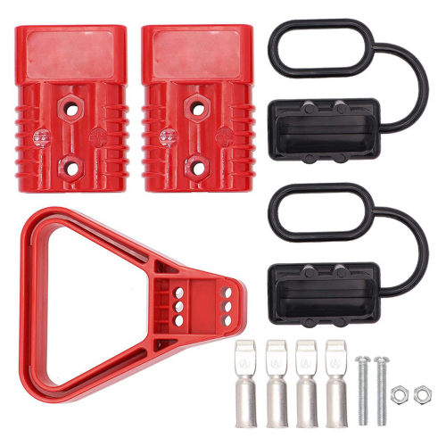 2Pcs 175A 1/0 AWG Battery Power Connector for Anderson Connector 2