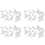 50Pcs Anti Plugs Protector Cover Cap Two holes 1