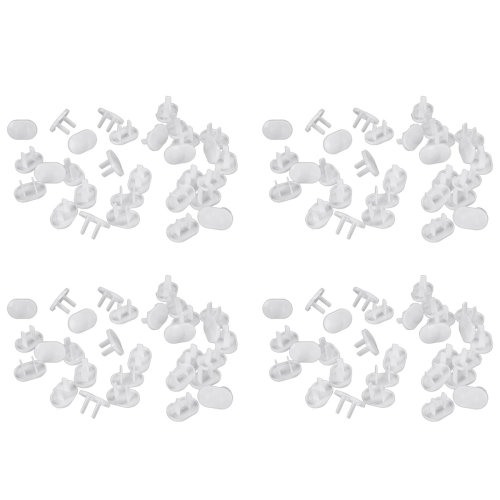 50Pcs Anti Plugs Protector Cover Cap Two holes