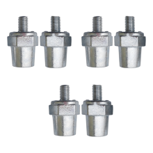 One Pair Zinc Alloy Battery Side Terminal Charging Posts Fit 8mm