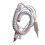 Telephone Phone Butt Test Tester Lineman Tool Cable Set Grey White 4
