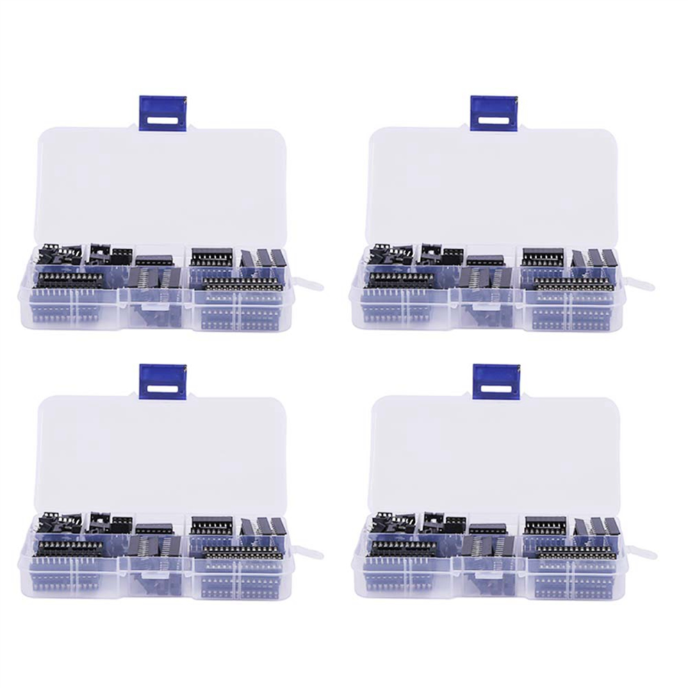 66Pcs Dip Ic Sockets Adaptor Solder Type Kit For Pcb 4712751241446