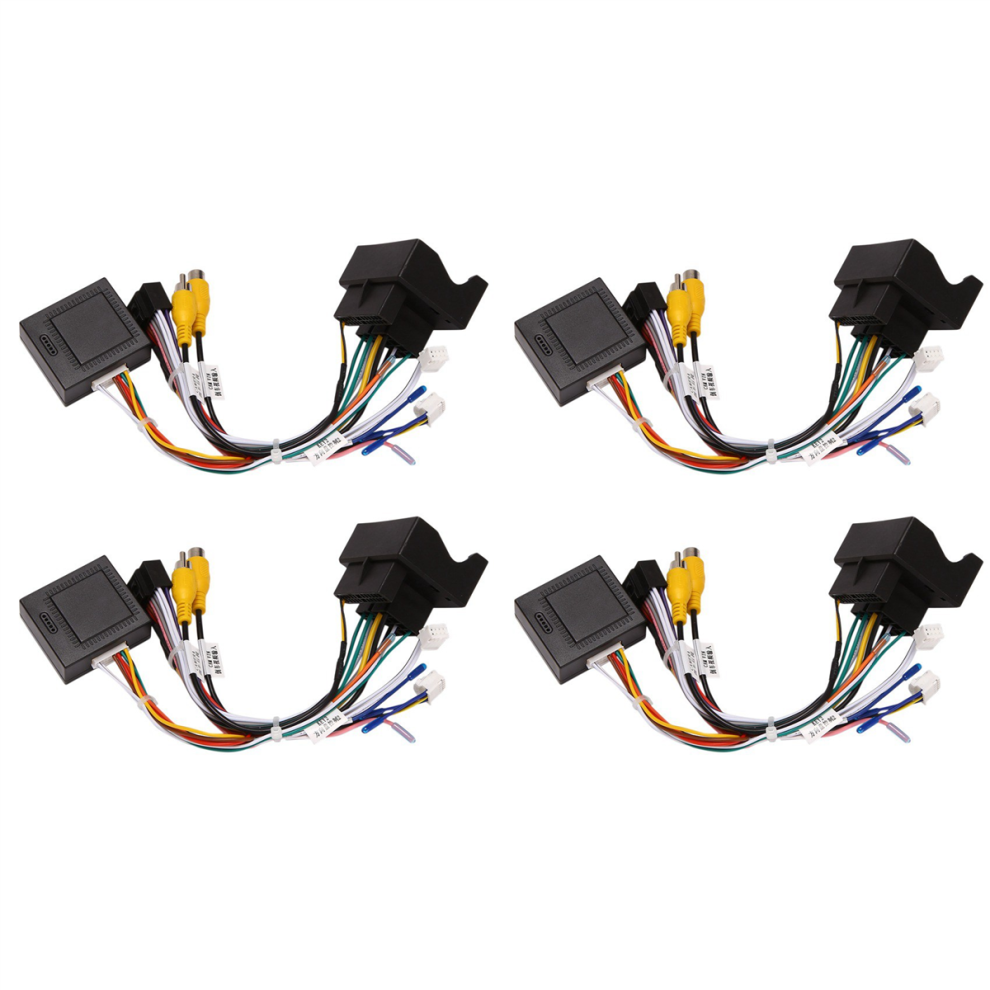 Stereo Audio 16 Pin Android Power Wiring Harness Adapter + Canbus Box 4712751242955