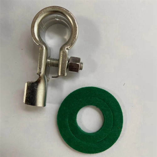 1 Pair Battery Terminals Connectors Clamps Copper Terminal Kit 17mm 2