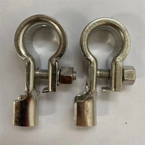 1 Pair Battery Terminals Connectors Clamps Copper Terminal Kit 17mm 1