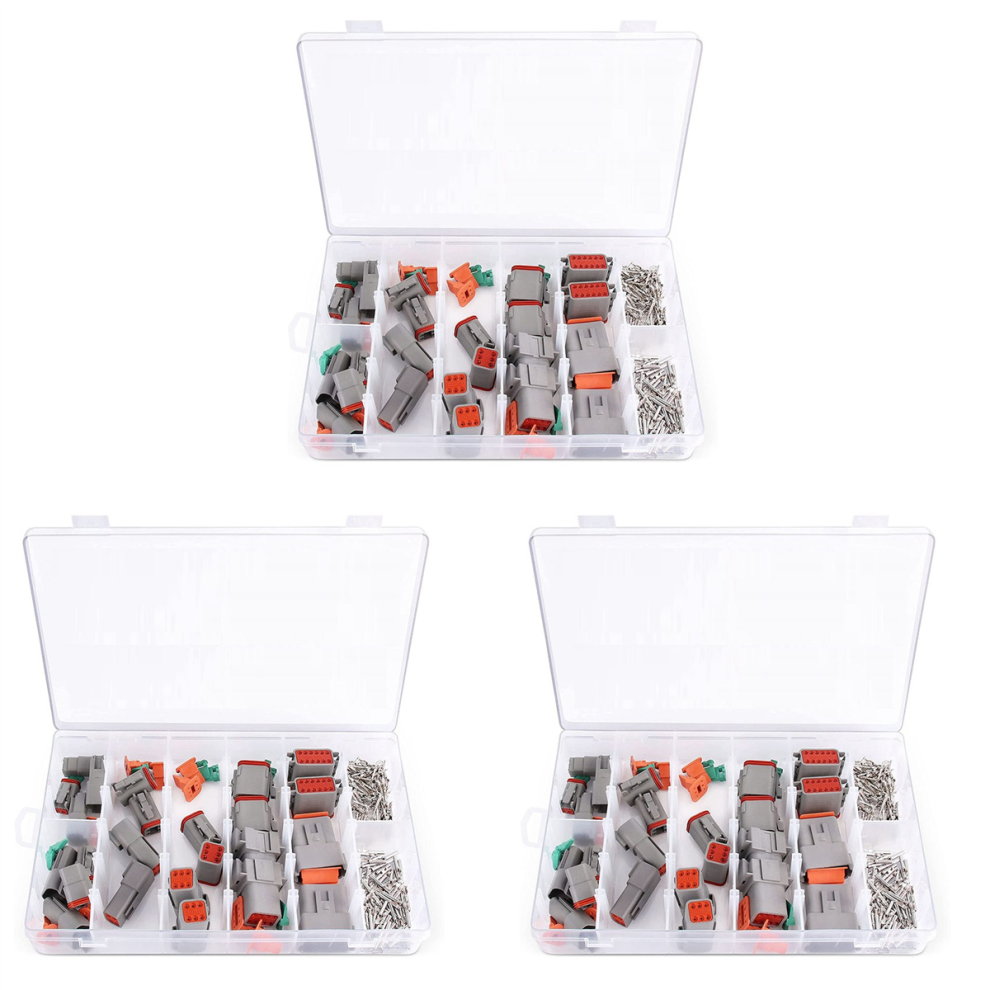 Electrical Wire Connector Plug, 8 Sets 2 3 4 6 8 12 Pin For Deutsch 4712751242221