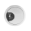 Computer Stainless Steel 50 mm Diameter Desk Grommet Cable Hole Cover 5