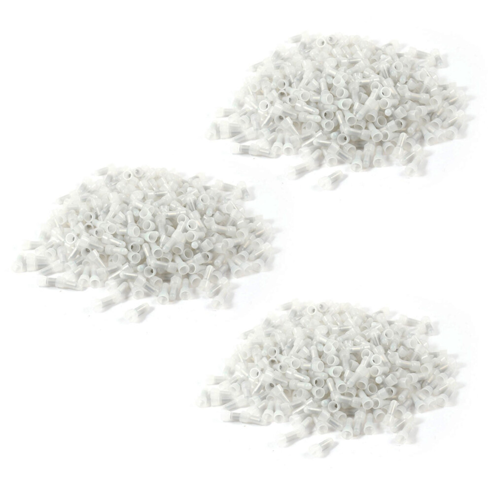 300 Pcs Ce-1 Closed End Wire Connectors 22-18 Gauge Crimp Caps White 4712751284085