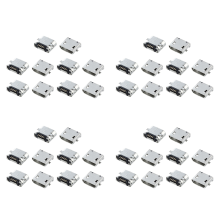 10 Pcs Spare Parts Type B Micro-USB Female Jack Connector Port Socket