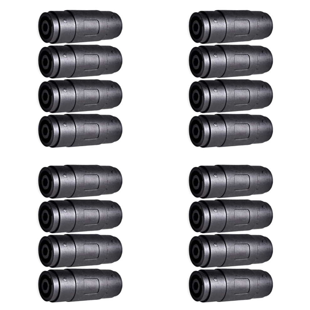 4Pin Speaker/Amp Speakon Female To Female Plug Jack Coupler (4 Pack) 4712751284238
