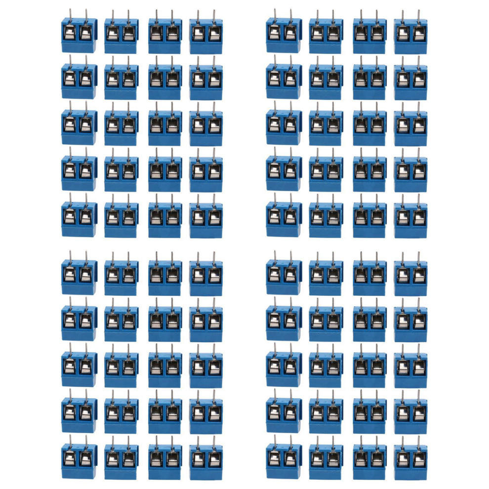 2-Pin Screw Terminal Block Connector 5.08Mm Pitch Panel Pcb 20Pcs 4712751271030