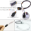 5M 4-Pin RGB LED Strip Extension Cable,LED Strips Connectors Kits 4