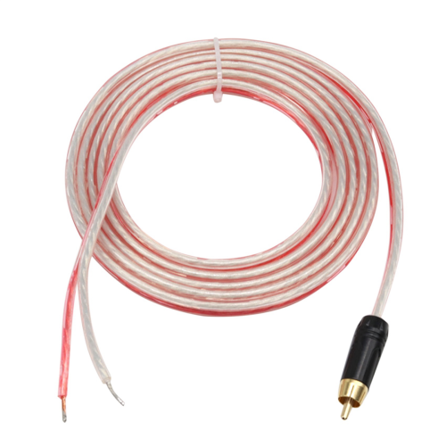 Replacement Repair Speaker Bare Wire Cable 5Ft with Plug 1