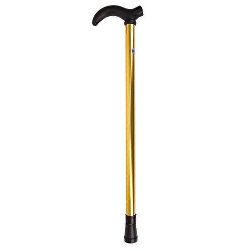 (gold) 1Pc Multi-Color Durable To Use Walking Stick For Mountain Climbing Hiking