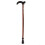 (coffee) 1Pc Multi-Color Durable To Use Walking Stick For Mountain Climbing Hiking 1