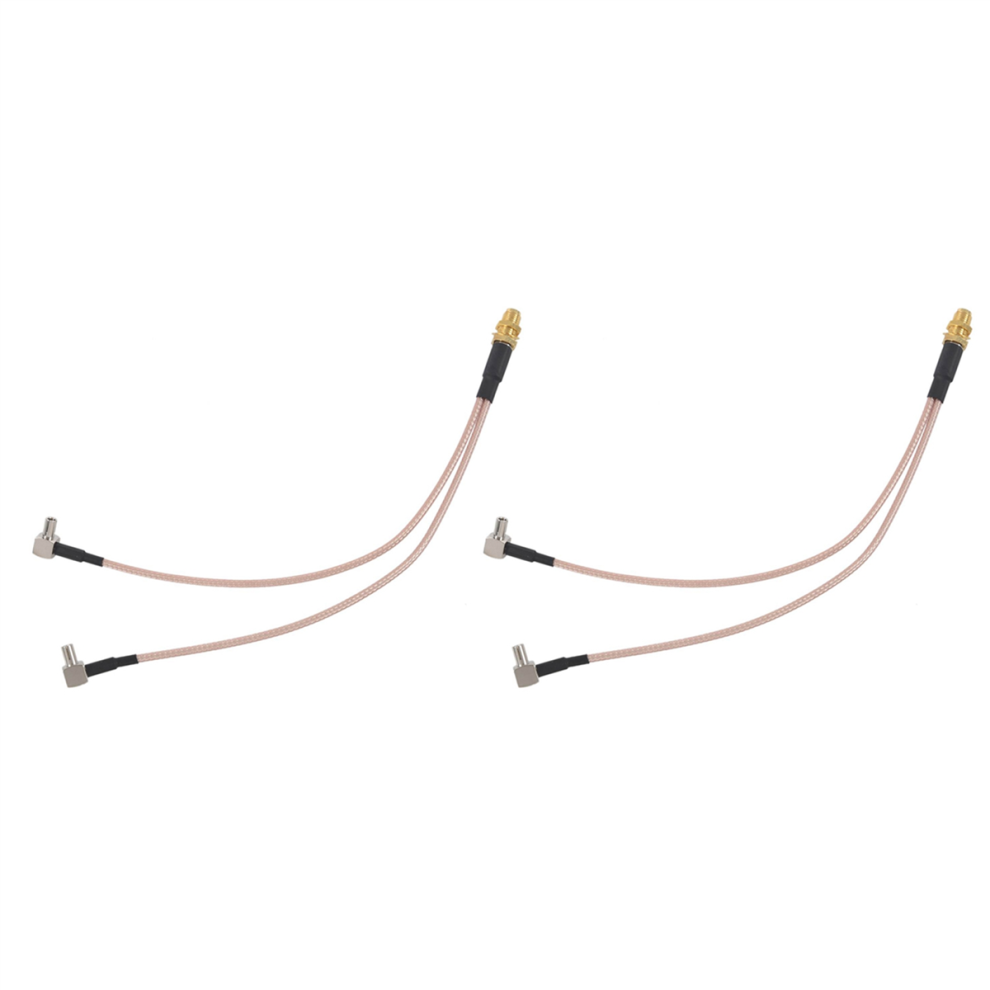 Sma Female To Y Type Angle Male Connector Splitter Combiner Cable 4712751285631