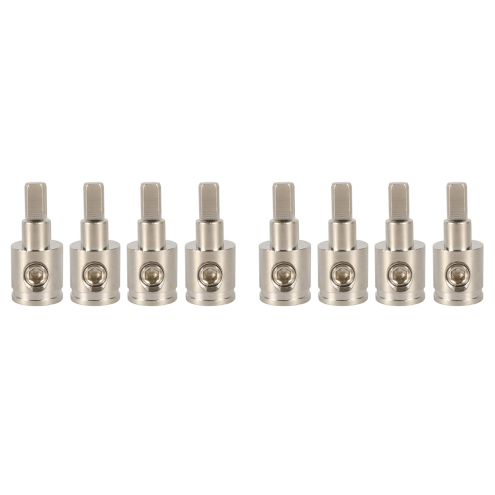 Amp Input Reducer 0 Gauge To 4 Gauge Wire Reducer Brass 4Pcs 4712751245390