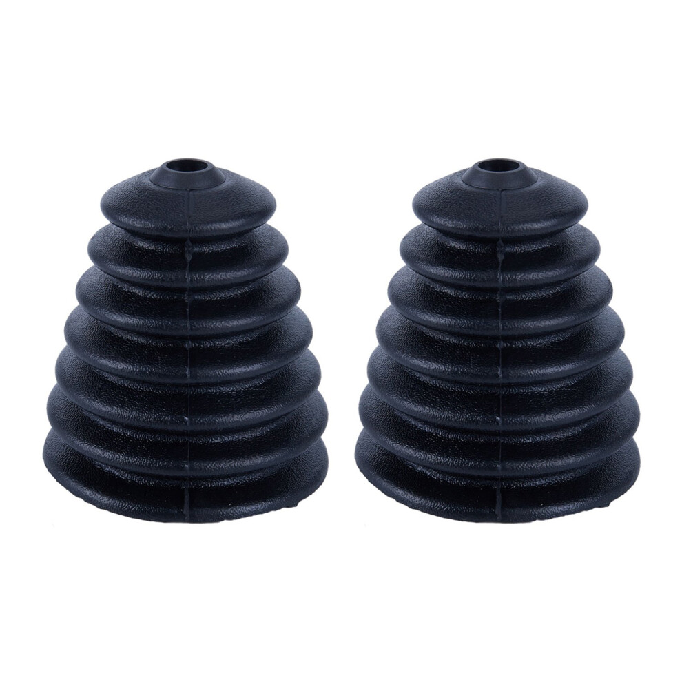 2Piece Drill Dust Collector Rubber Dust Cover Electric Hammer Black 4712751247790