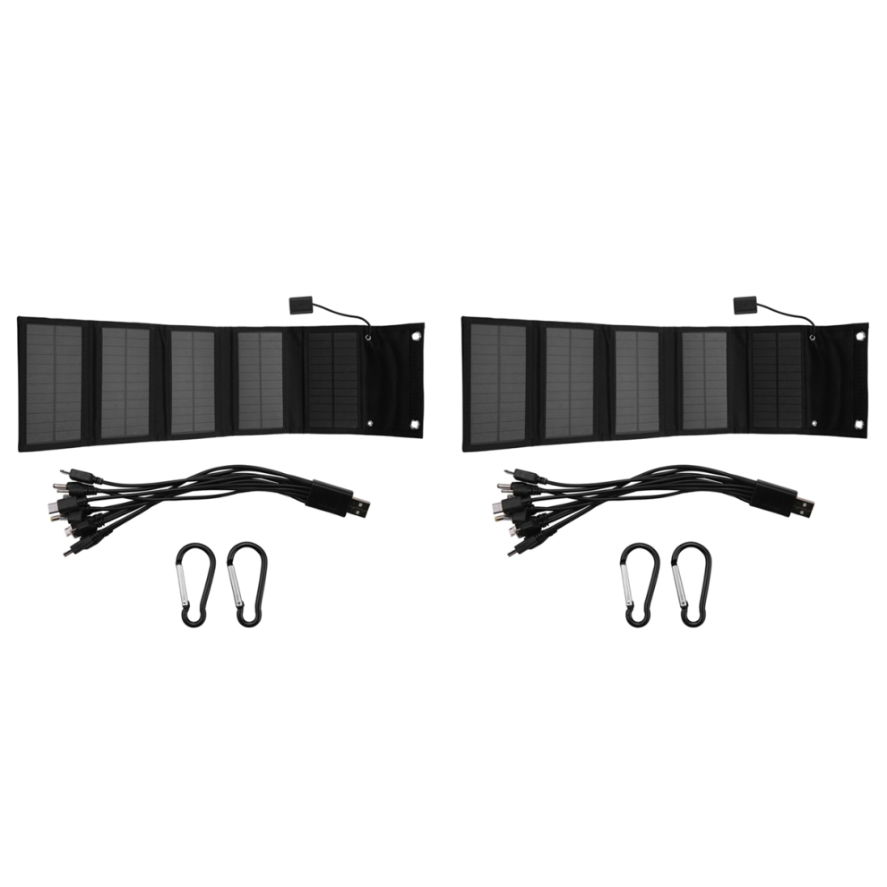 12W Foldable Usb Solar Panel Cell Charger For Mobile Phone Hiking 4712751247066