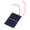 2pcs 1.5V 400mA 80x60mm Micro-Mini Power Solar Cells For Solar Panels 2