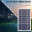 2X 5V High Power USB Solar Panel Camping Cells Battery Solar Charger 3