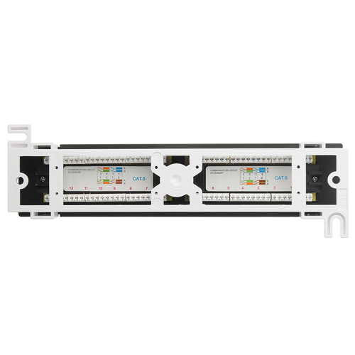 Network Tool Kit 12 Port CAT6 Patch Panel RJ45 with Wall Bracket 2