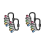 Bit Holder Keychain, 10Pcs 1/4 Hex Shank Impact Drill Bit Keychain 1