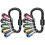 Bit Holder Keychain, 5Pcs 1/4 Hex Shank Impact Drill Bit Keychain 1