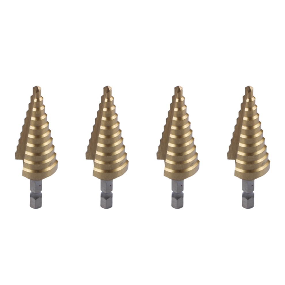 4-22Mm Hss 4241 Hex Titanium Cone Drill Bit Hole Cutter 4712751247974