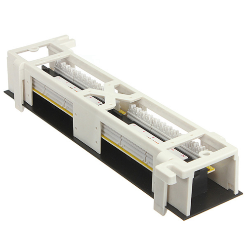Network Tool Kit 12 Port CAT6 Patch Panel RJ45 with Wall Bracket 2