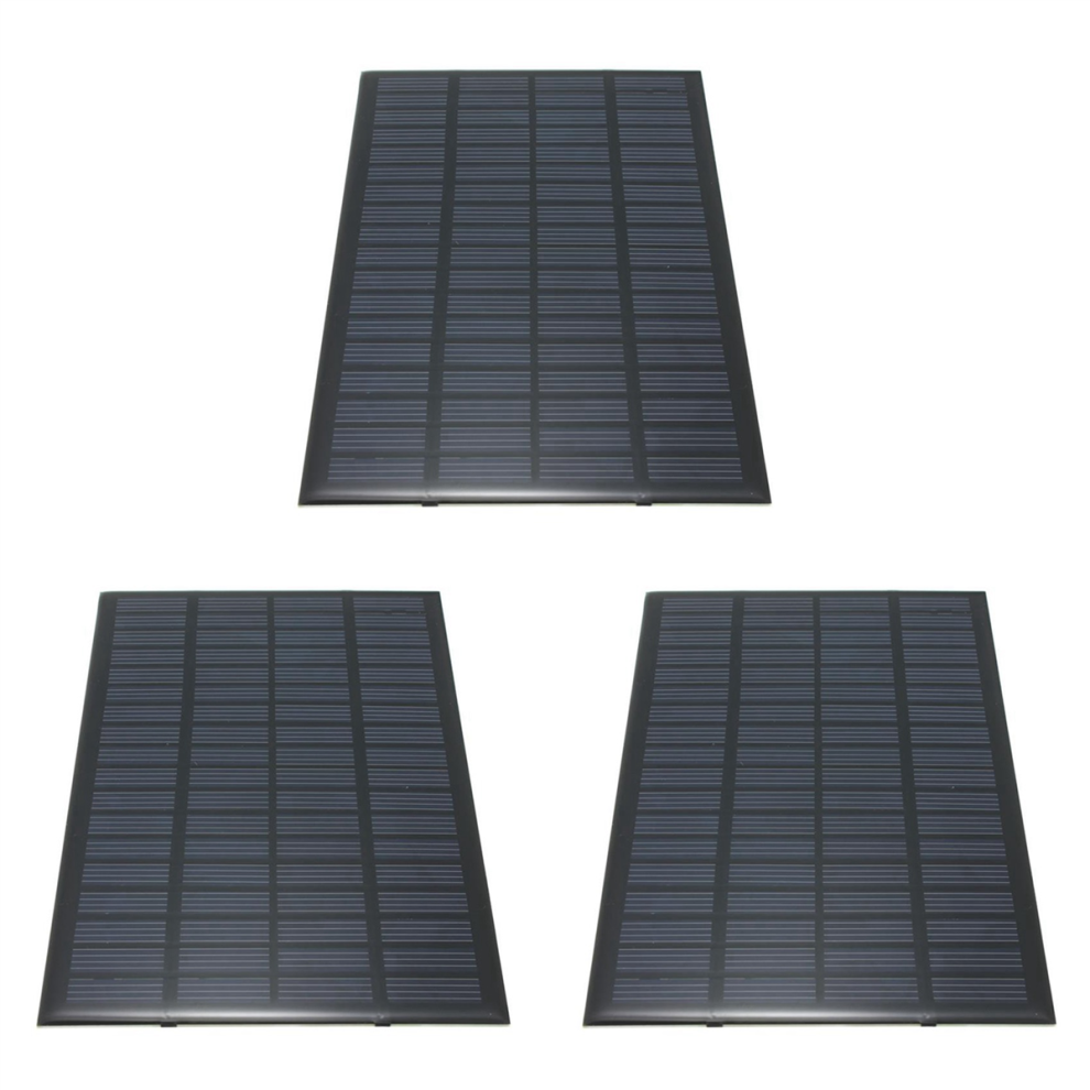 18V 2.5W Polycrystalline Stored Solar Cells Charger 19.4 X 12 X 0.3Cm 4712751286331