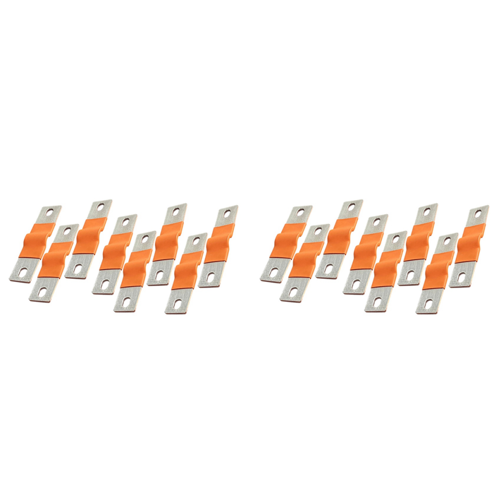 8Pcs Nickel-Plated Copper Bus Bars For Solar Power&Deep Cycle Battery 4712751247288
