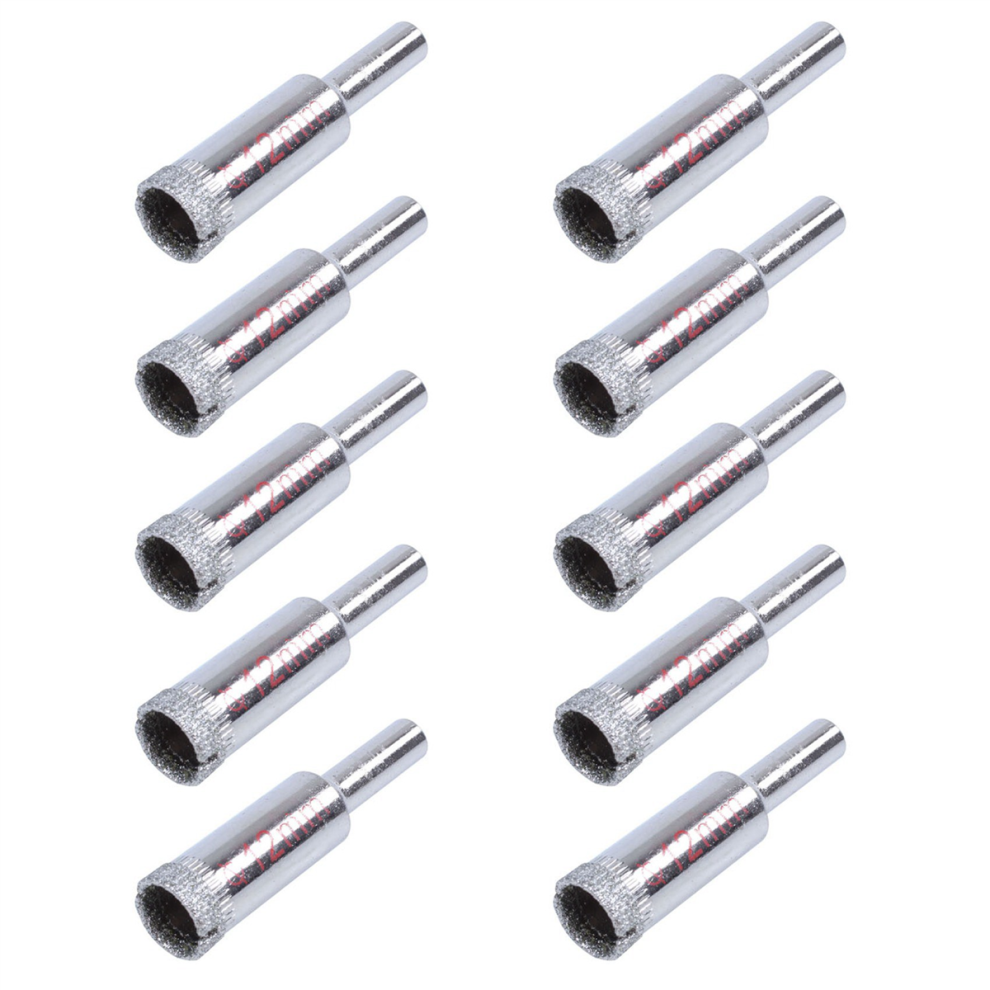 12Mm Diamond Tipped Metal Hole Saw Drill Bit For Ceramic Tile Glass 4712751247592