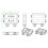 Piezo-bryggpickup för akustisk gitarr under sadeln (3-pack) 4