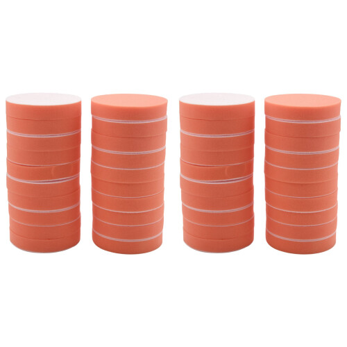 20Pcs 125mm Gross Polishing Buffing Pads 5 Inch Flat Sponge