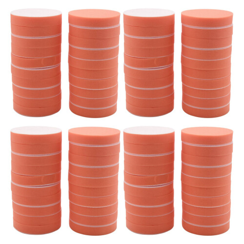 80Pcs 125mm Gross Polishing Buffing Pads 5 Inch Flat Sponge
