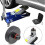 4Pcs Tesla Jack Pad with Case for Model 3/Y/S/X - Shock-proof Rubber Lift Adapter 12