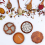 Wooden 4-Layer Grinder with Pollen Scraper for Home Brown 4