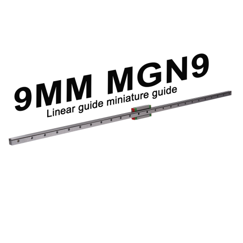 9mm Linear Guide MGN9 500mm Linear Rail & 1 Pcs MGN9H Miniature Rail 1